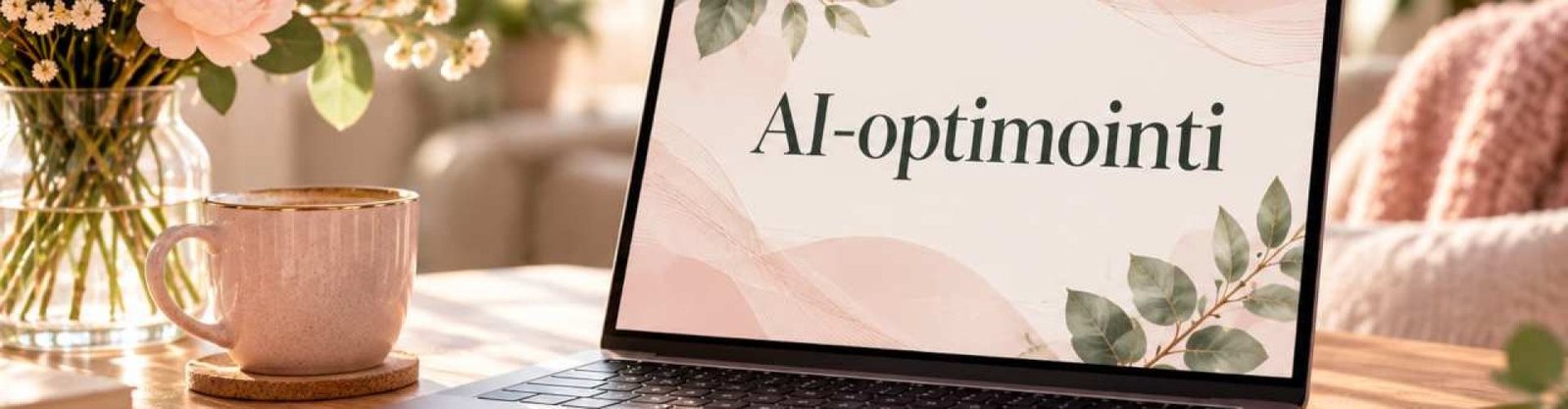 Tekoälyoptimointi, AI-optimointi auttaa yrityksesi verkkosivuja löytymään ja näkymään tekoälyhauissa, kuten ChatGPT:ssä, Googlen AI-hauissa ja Geminissä. Tekoälyoptimoinnissa verkkosivujen sisältöä, rakennetta ja teknisiä tietoja kehitetään niin, että hakukoneiden lisäksi myös tekoäly pystyy ymmärtämään yrityksesi, palvelusi ja asiantuntemuksesi.